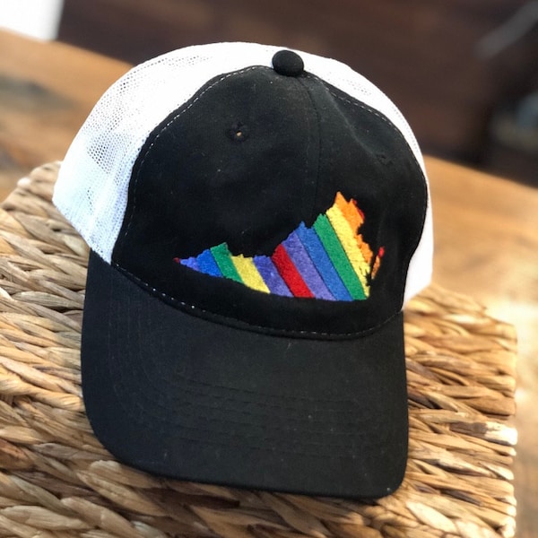 Rainbow Hat - Etsy