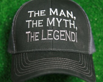 The Man The Myth The Legend Father's Day Gift - Embroidered Dad Hat - Gift for father - Embroidered Dad Cap - Great Gift For Father