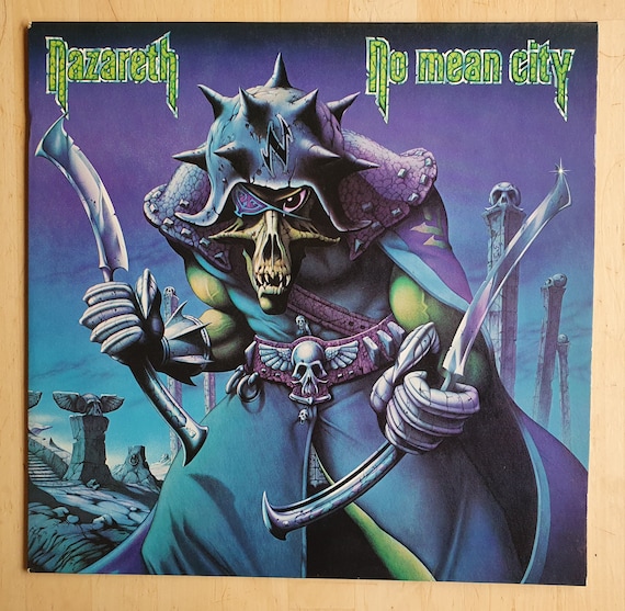Nazareth Vinyl Album, No Mean City, + Original Inserts, 1978
