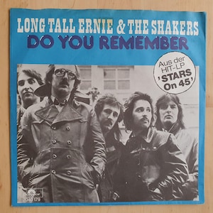 Long Tall Ernie & The Shakers Do You Rembember, vinyl single, 1977, German pressing