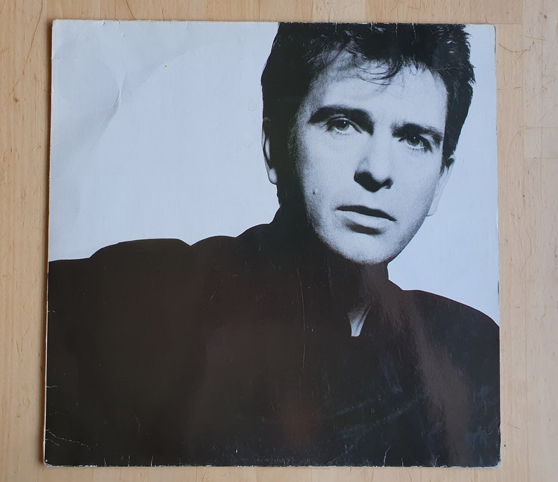 Peter Gabriel Vinyl Record, So, With Sledgehammer and Don't Give Up