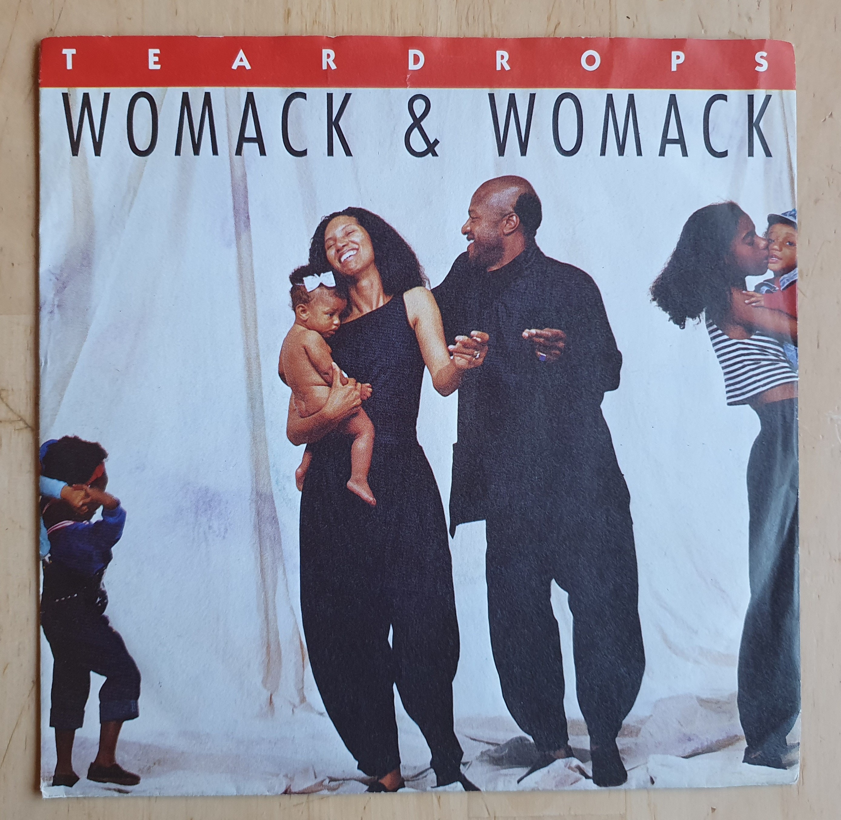 Womack & Womack Vinyl Single, Teardrops, 1988, German Pressing - Etsy