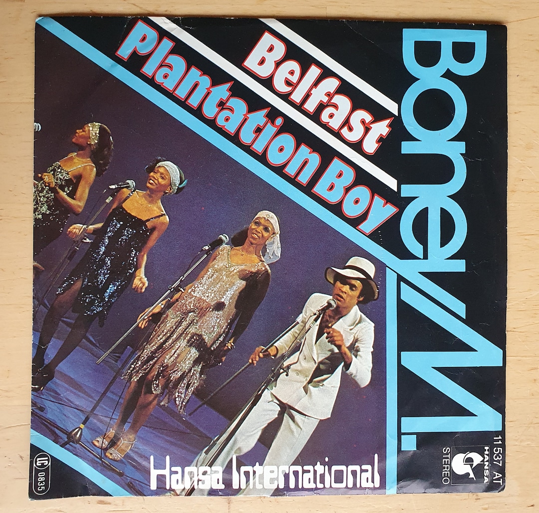 Boney M Vinyl Single, 45 Rpm, Belfast, 1977, German Pressing - Etsy