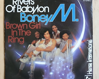 Boney M vinyl single, Rivers of Babylon - Brown Girl in the Ring, 1978, German pressing