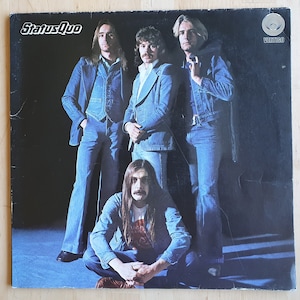 Status Quo Album in vinile Blue For You, 1976, edizione tedesca 6360 128