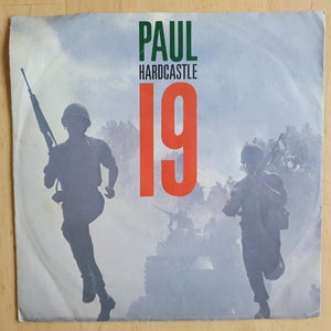 Paul Hardcastle single de vinilo 19 - edición alemana, pero versión en inglés, 1985