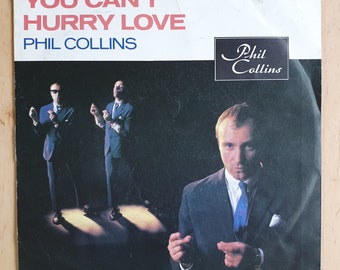 Phil Collins, You Can't Hurry Love, vinyl single 1982