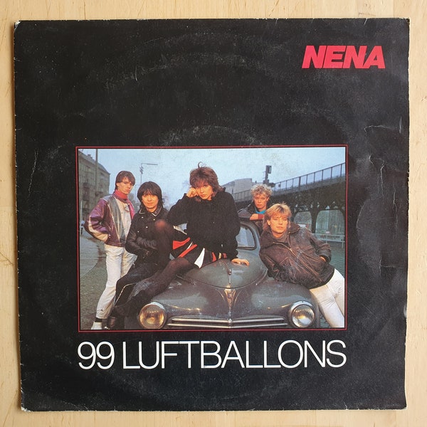 Singolo in vinile di Nena, 99 Luftballons, 1983, stampa olandese