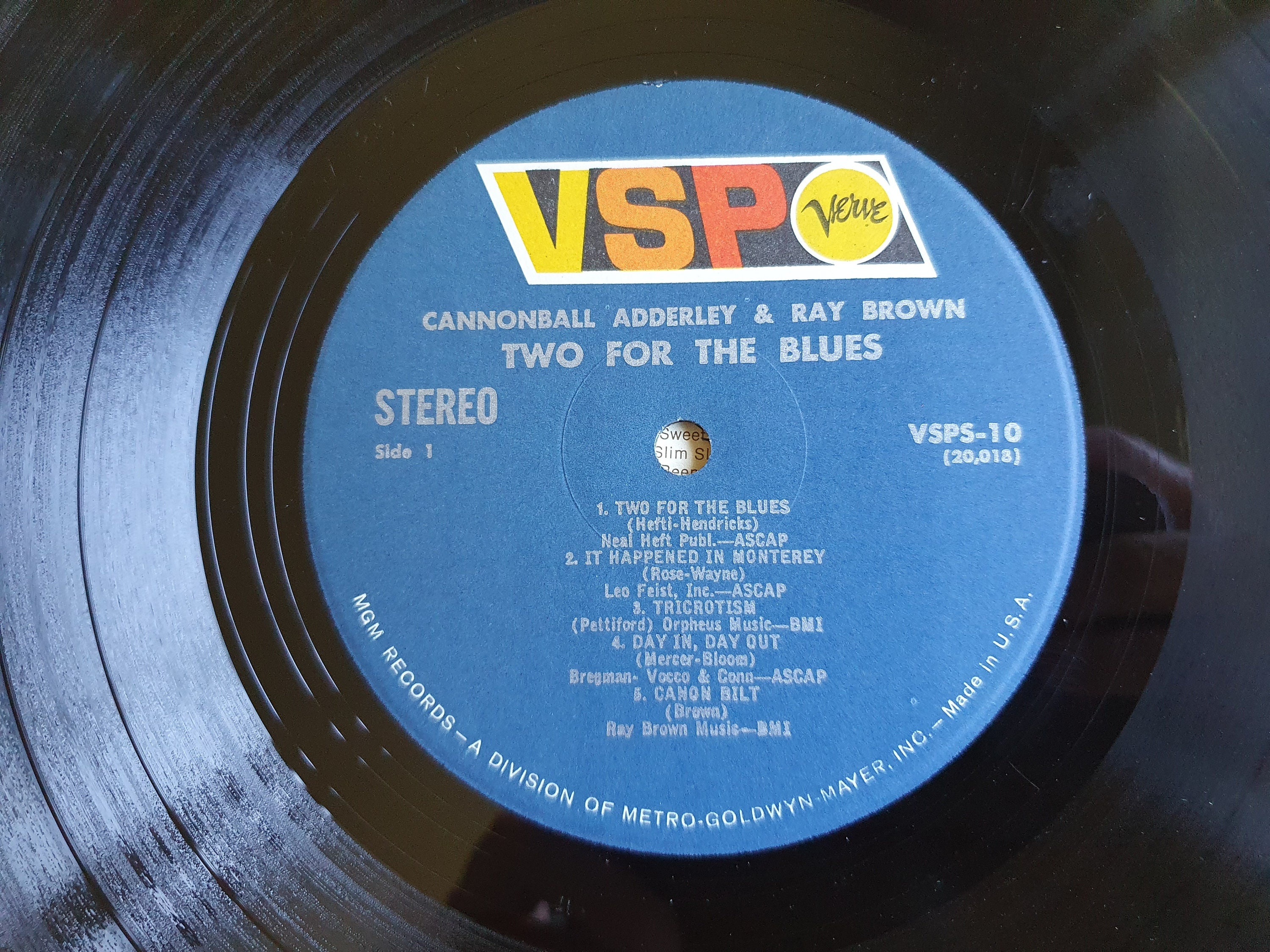 レイ・ブラウンとキャノンボール・アダレイ Two for the Blues