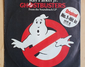 Ray Parker Jr. Ghostbusters-Vinyl-Single, deutsche Pressung, 1984, Soundtrack