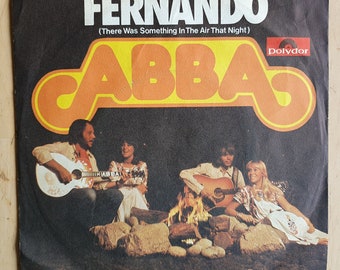 Abba-Vinyl-Single, Fernano, 1976, deutsche Pressung, Polydor 2001 639