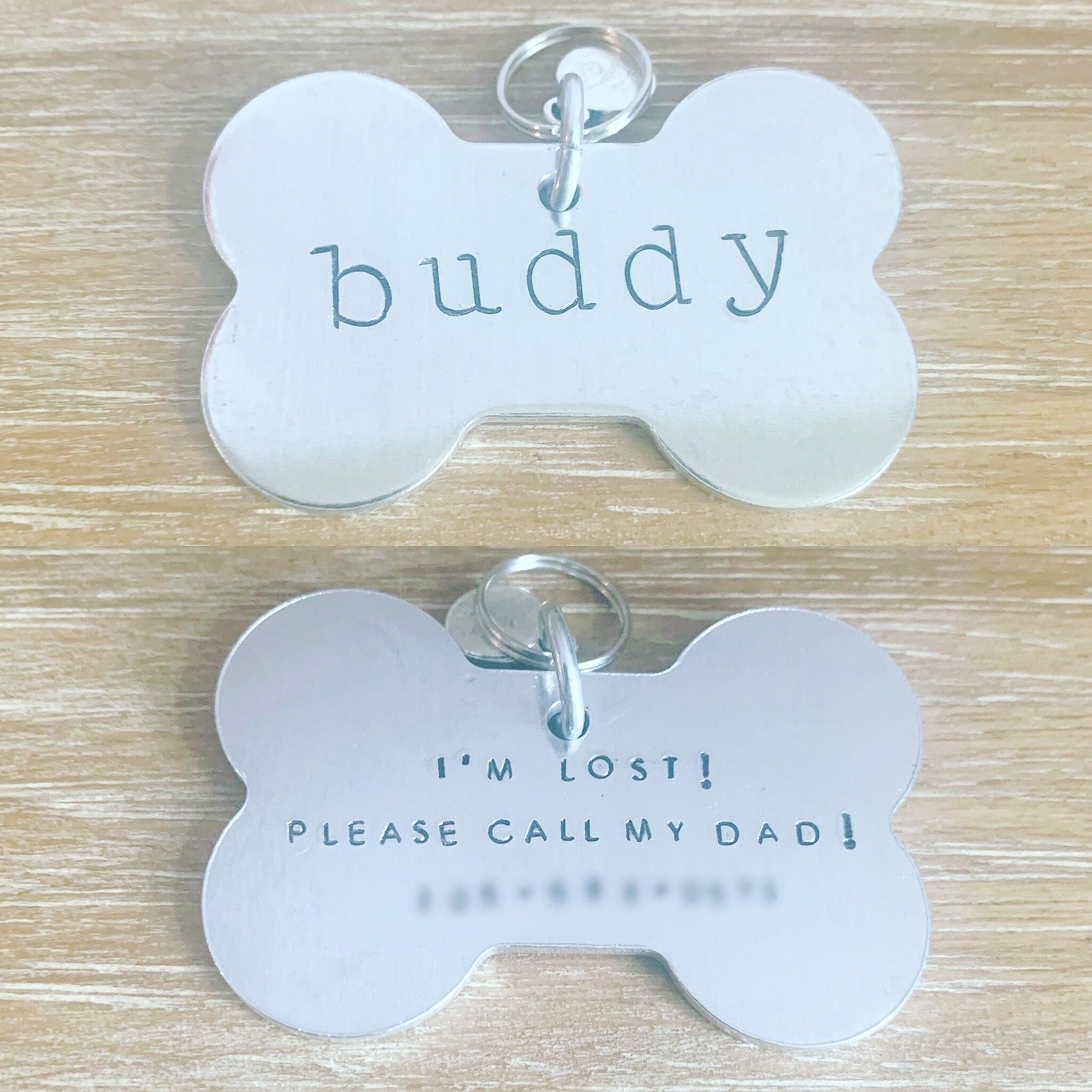 Funny Dog Tags / Personalized Pet Tags / Hand Stamped Dog Tags Etsy