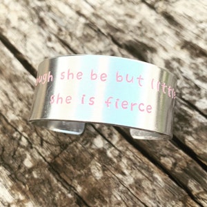Baby/Child Hand Stamped Aluminum Cuff Bracelets
