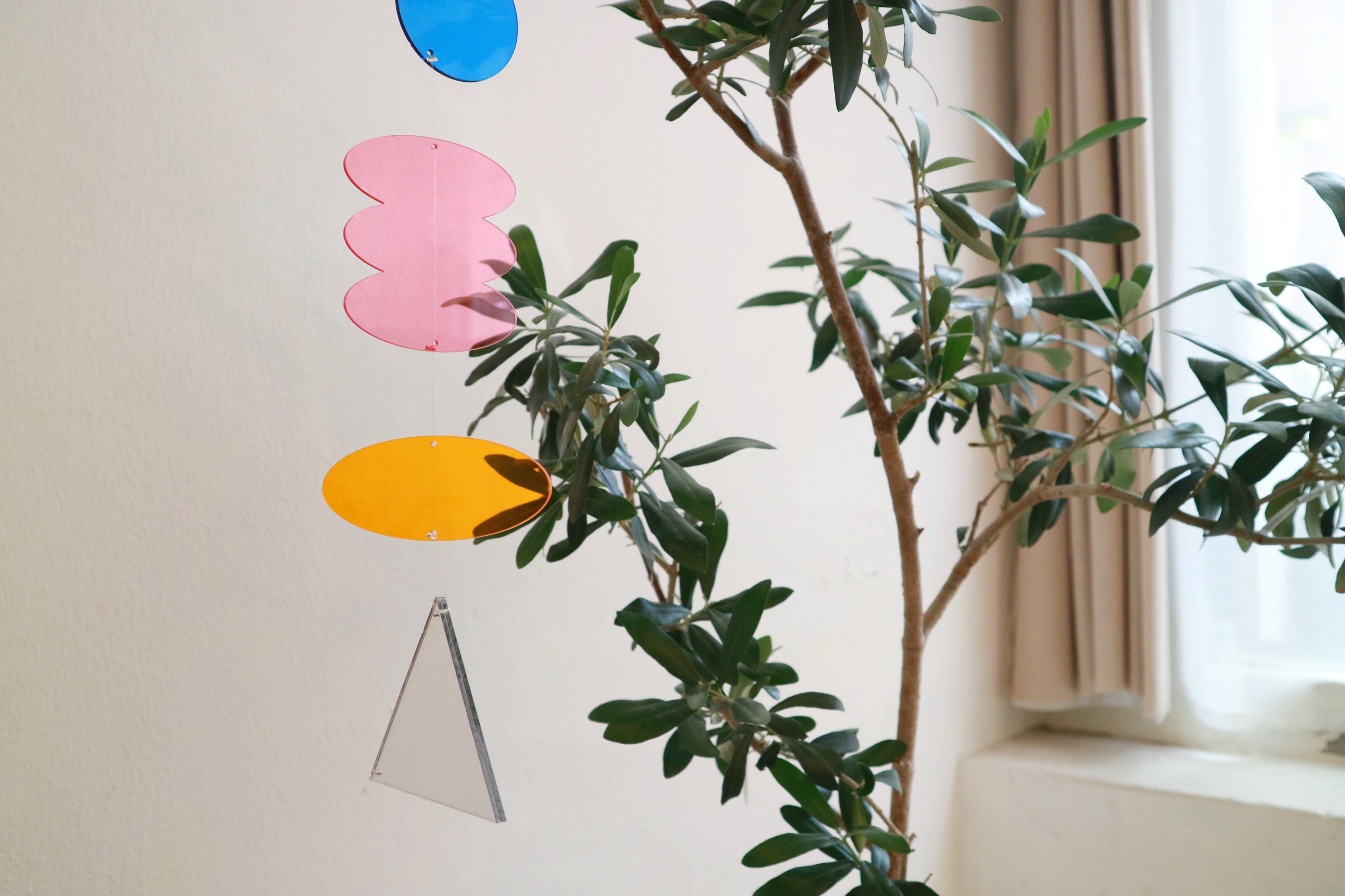 Picnic Bros B Transparent Hanging mobile Suncatcher