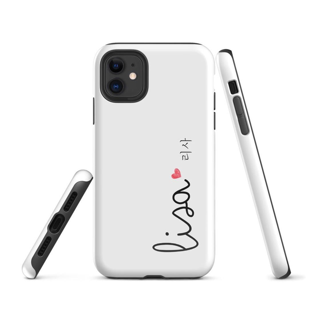 Custom Korean Name Tough Case for Iphone® Personalized Name Phone Case ...