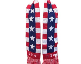 USA flag scarf - USA scarf