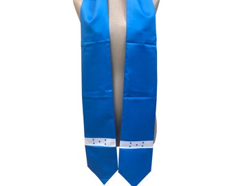 Country Flag Graduation Stole/Sash - Honduras