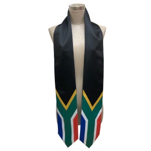 Country Flag Graduation Stole/Sash - South Africa