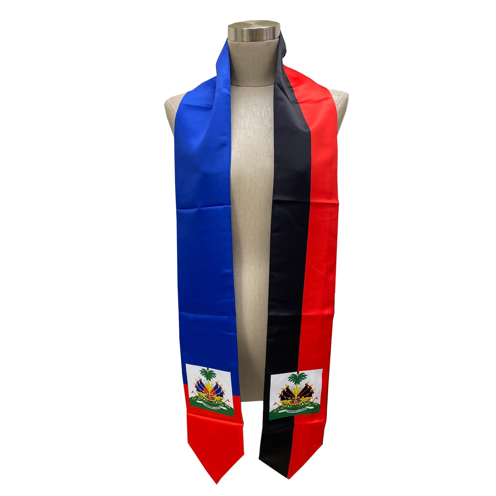 Limited Edition Haiti Haitian Unity Mixed Flag Stoles - Etsy