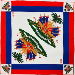 Original Haitian Haiti Flag Bandana (Unisex)