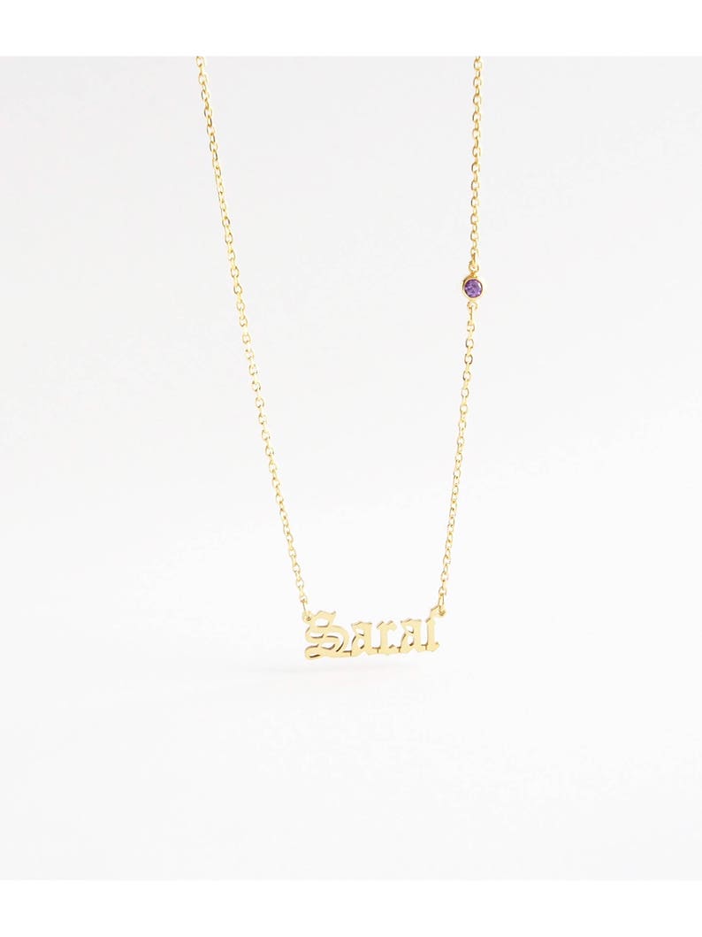 Personalized Jewelry Gift for Her / Handmade Name Necklace / Etsy