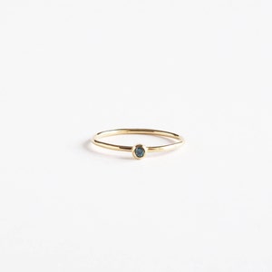 Dainty Birthstone Ring by IME JEWELRY Custom Birthstone Ring Minimal Ring Stacking Ring Minimal Jewelry image 4