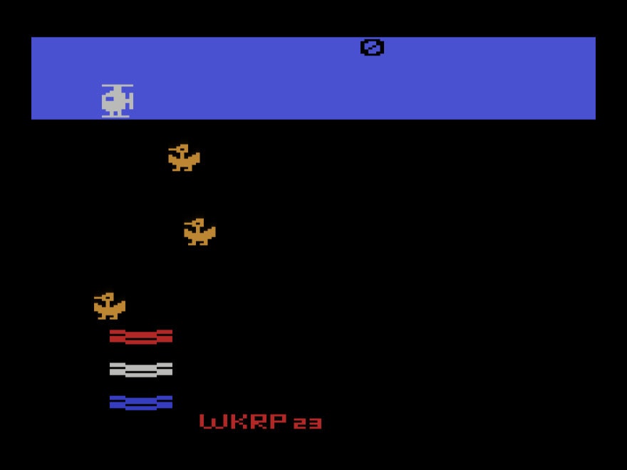 Atari 2600 WKRP TURKEY DROP Video Game Cartridge Free Etsy