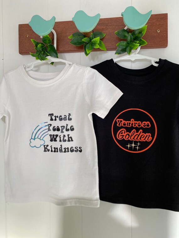 kids slogan tees