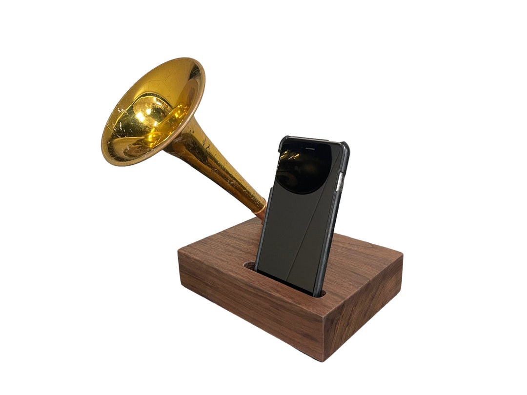 Acoustic Trumpet Speaker iPhone Speaker Horn Speaker iPhone Etsy