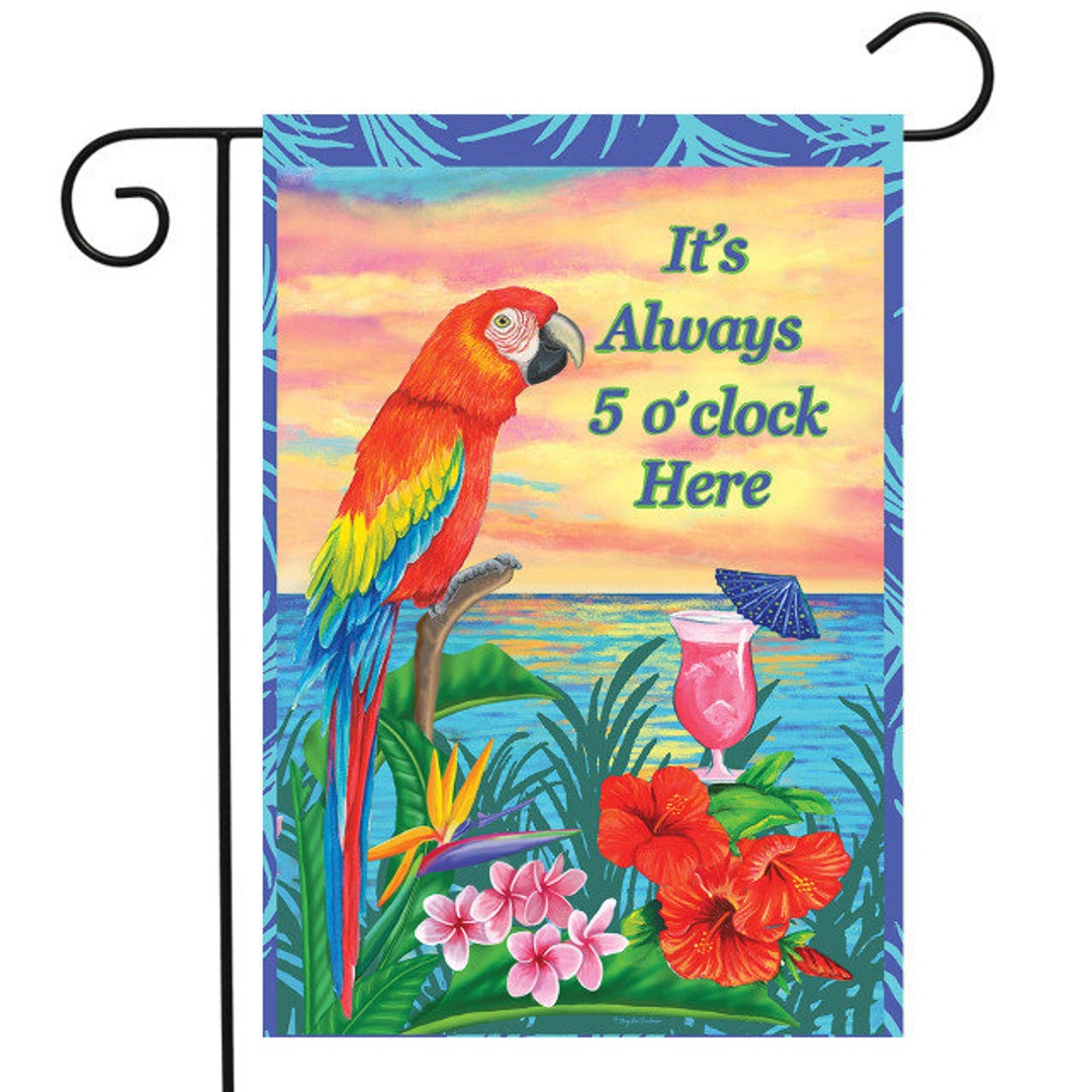 It's Always 5 O'clock Here Sign Poolside Bar Sign - Etsy