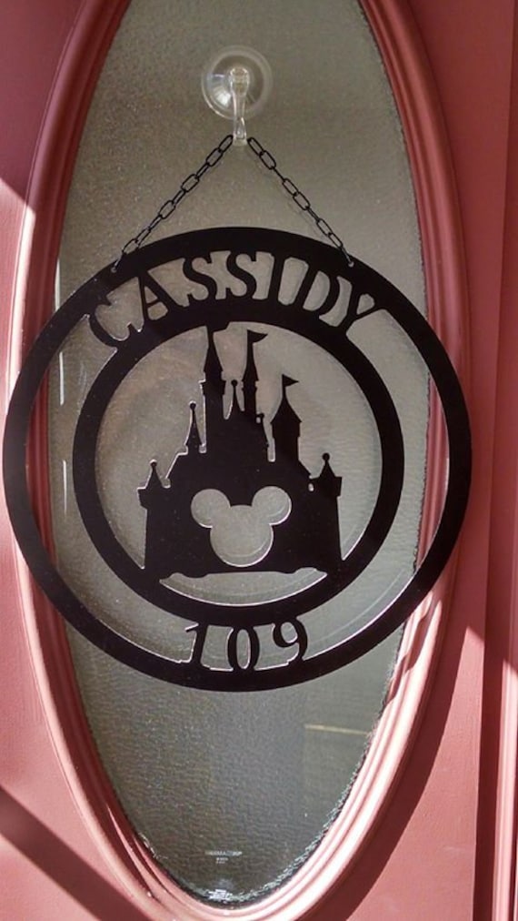 Details about   Personalized Cinderella Castle/Magic Kingdom-Inspired Address Plaque/Sign 