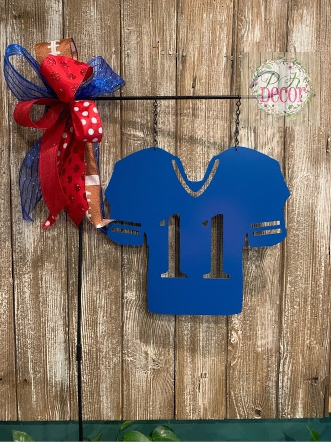 High School Football Jersey Number Yard Sign 14 Etsy