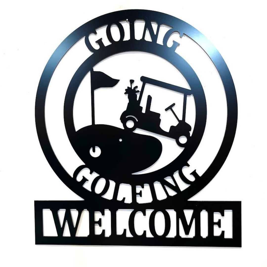 Personalized Golf Ball Door Hanger Perfect Christmas Gift Etsy