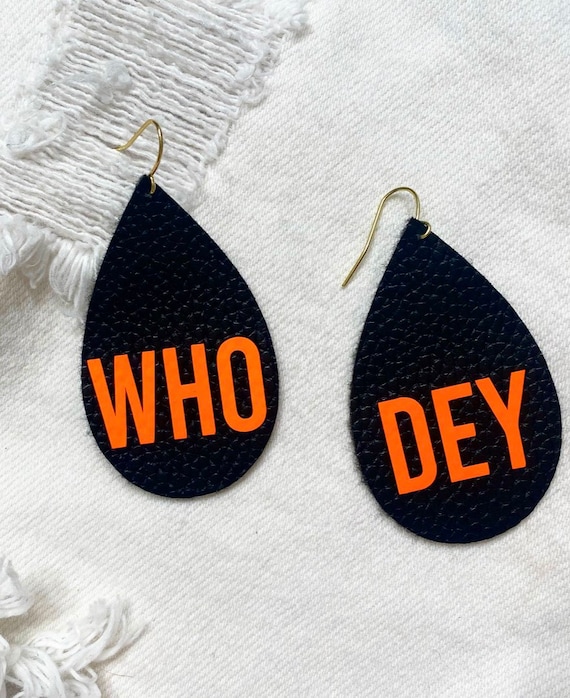 Cincinnati bengals earrings hot sale