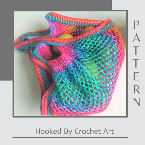 crochet save the earth bag
