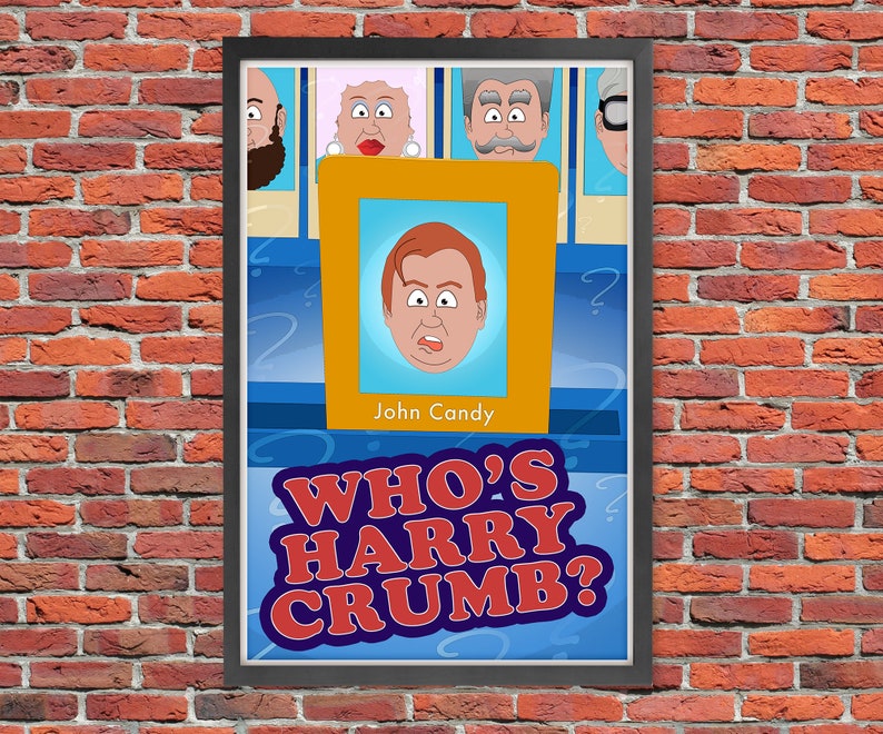 Who's Harry Crumb  Movie Poster Print image 1
