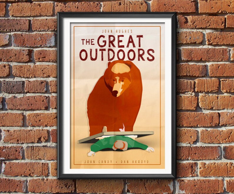 The Great Outdoors Movie Poster Print Etsy