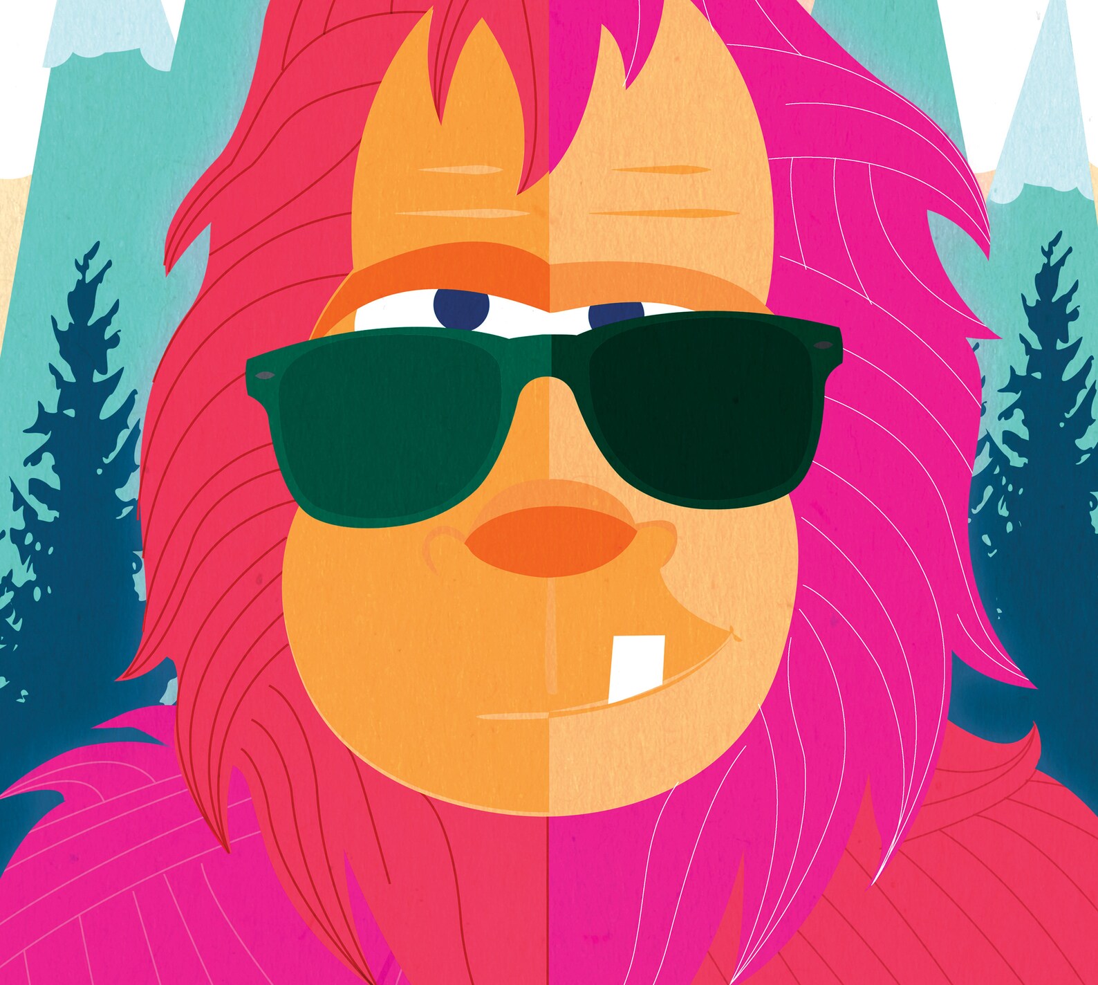 Sasquatch ‘believe in yourself’ poster | Etsy