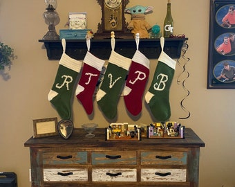 Personalized Crochet Stocking - PATTERN ONLY