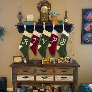 Personalized Crochet Stocking - PATTERN ONLY