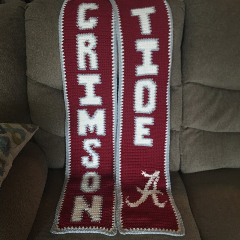 Alabama Scarf - Etsy