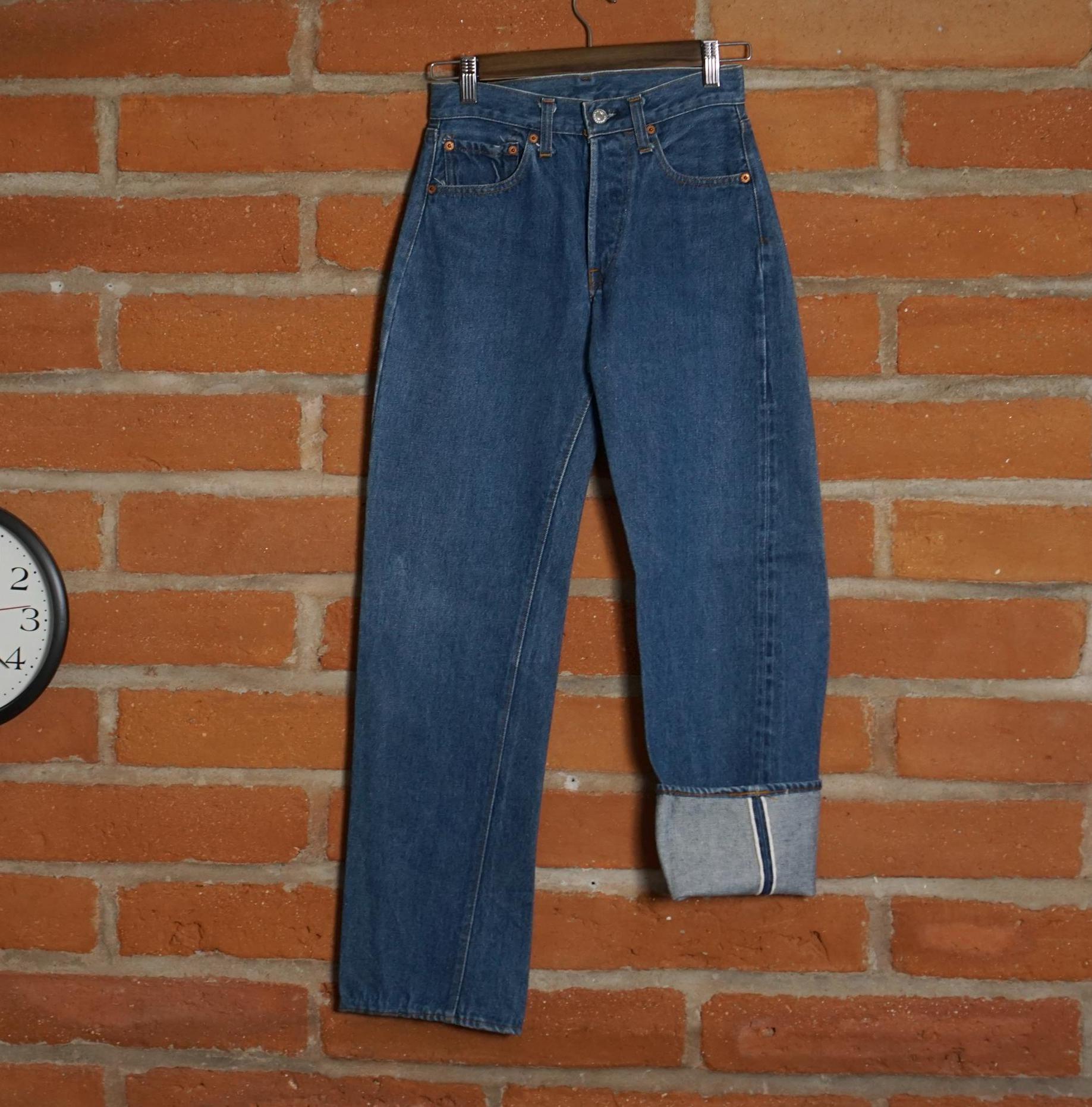501 deadstock redline banner denim 80