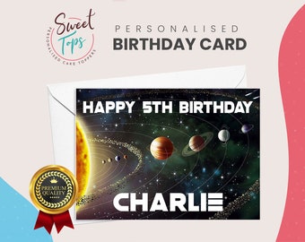 Cartolina Bingo Compleanno Personalizzata A5 Con Nome Ed Et&agrave; - Sweet Tops UK