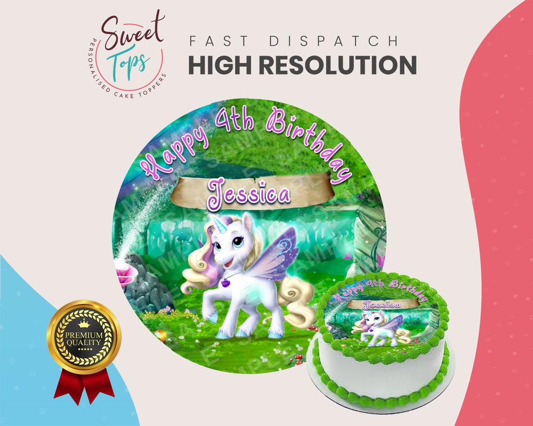 Bluey Bingo Cute Dogs Edible Cake Topper Party Decoration Edible Image
