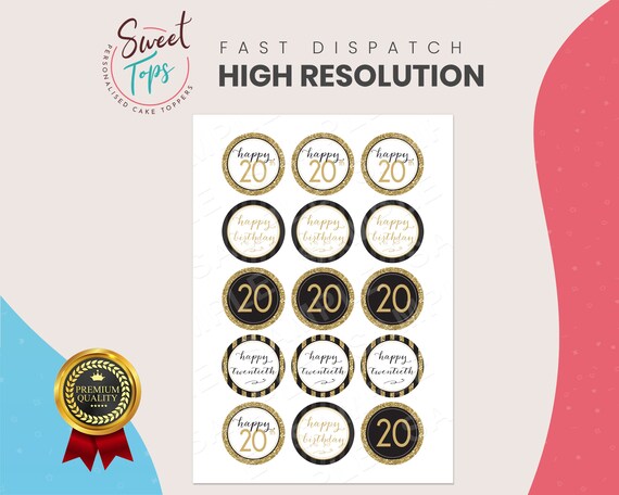 Torta Rotonda 20cm Carta Commestibile Per Torte - Decorazione Rotonda Da 20 Cm, Per Compleanni E Feste, Personalizzabile Carta Zucchero - Foto 11