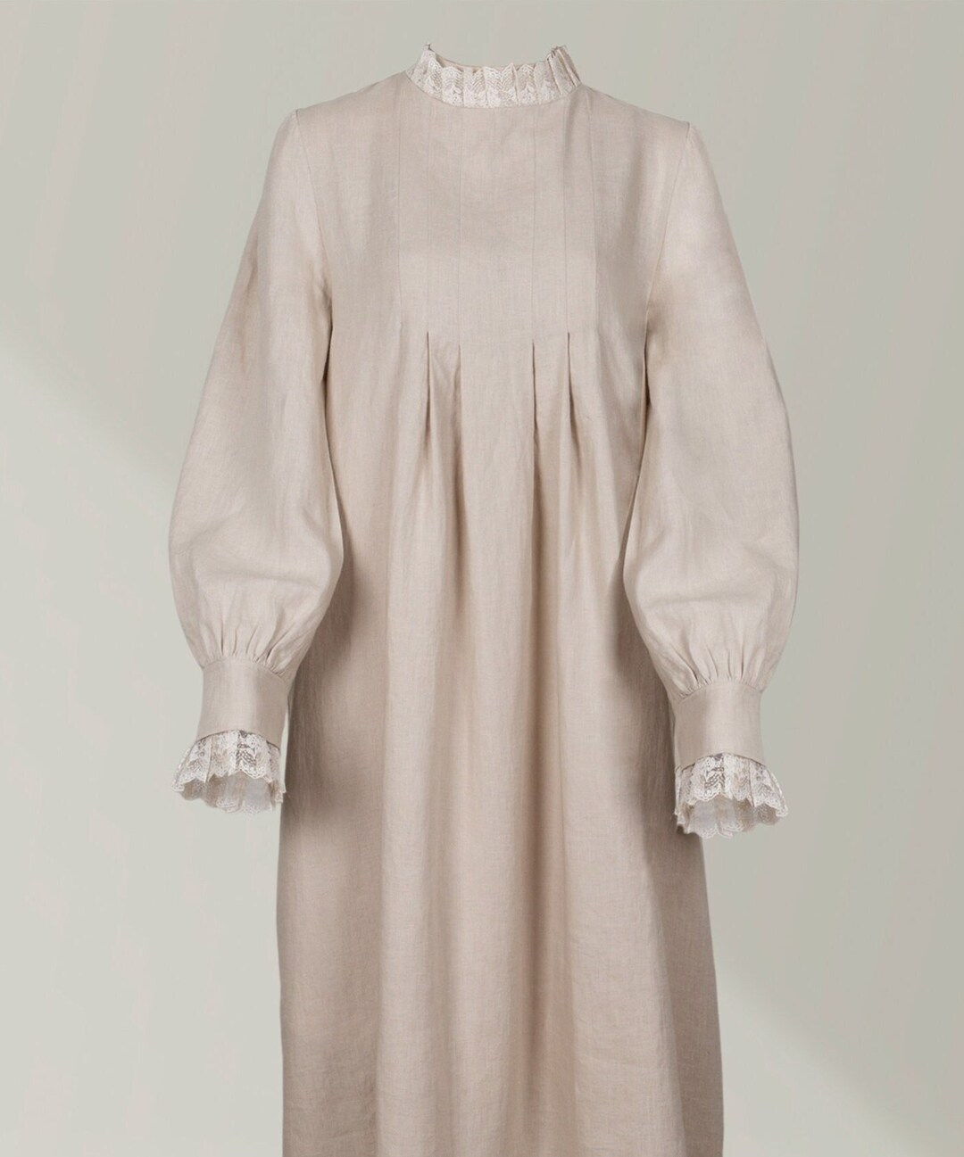 Linen Funeral Dress for the Deceased / Dress for the Deceased Etsy