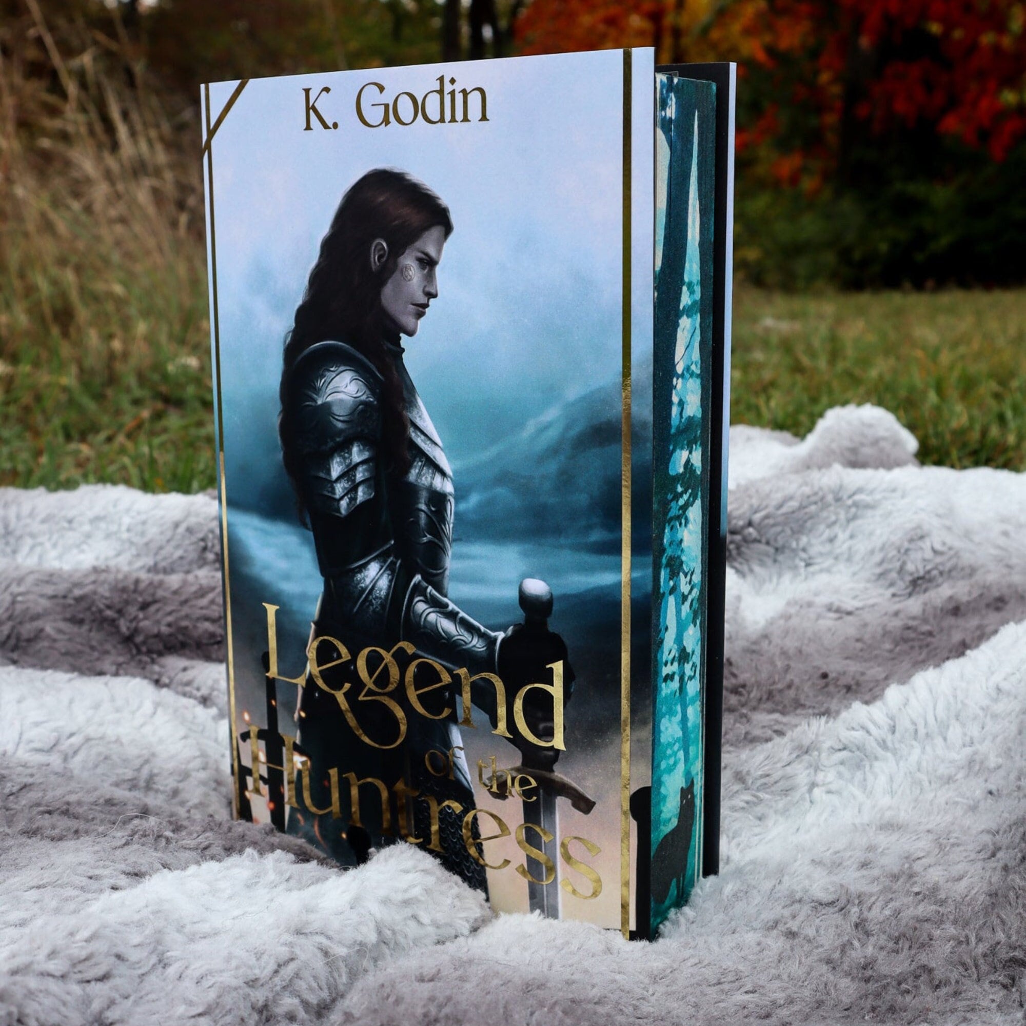 Legend of the Huntress Special Edition, Page Overlays, Fantasy Book, Author: K. Godin