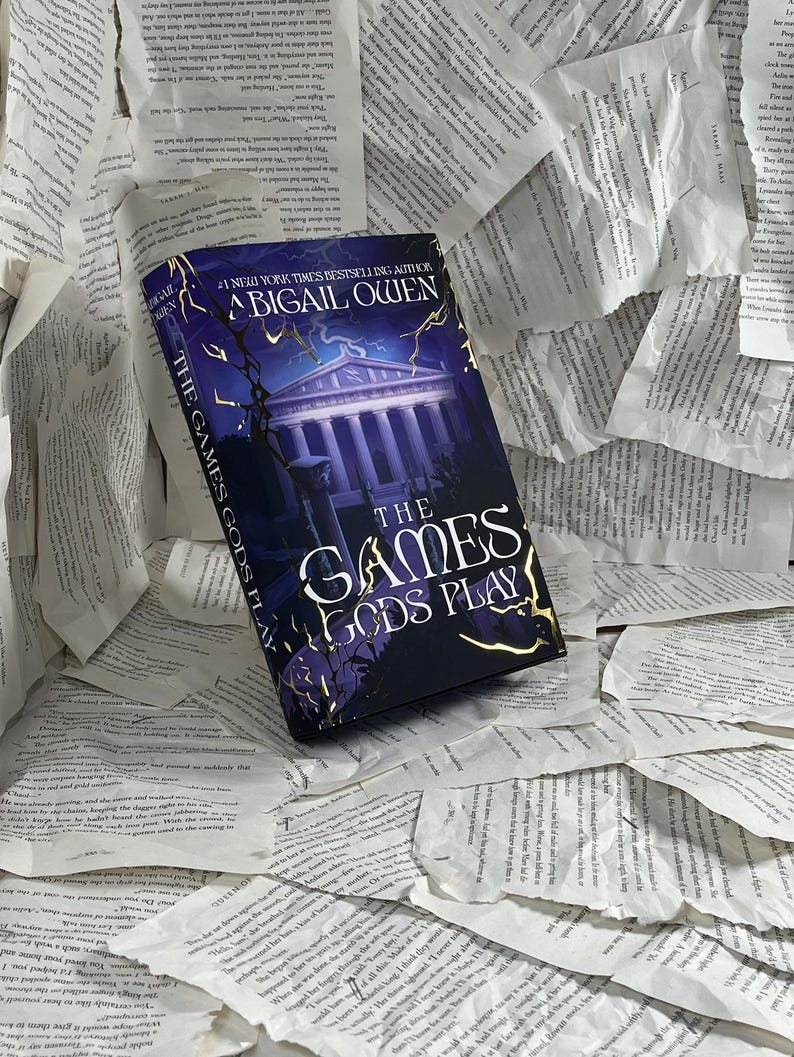 The Games Gods Play by Abigail Owen Special Edition Etsy