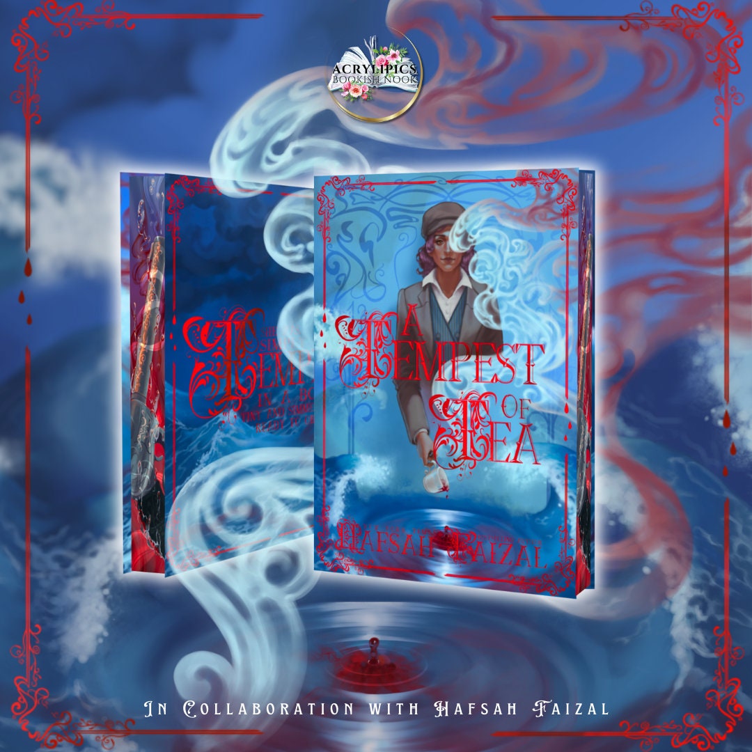 A Tempest of Tea - Special Edition Book - Printed Page Edges