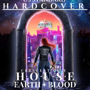 Crescent City House of Earth and Blood Page Overlay For US STANDARD HARDCOVER